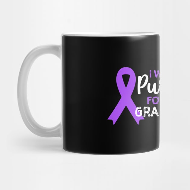 I Wear Purple For My Grandma by TheDesignDepot